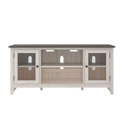 Dorrinson Two - tone Large TV Stand w/Fireplace Option - Gate FurnitureTV Stand