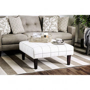 Dorset Ivory/Pattern Ottoman - SM8564-OT