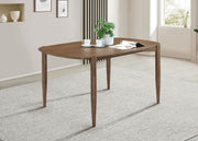 Dortch Oval 63-inch Solid Wood Dining Table Walnut - 108461