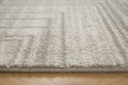 Dorwick Gray/Ivory Washable Medium Rug - R408582