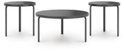 Dorylin Black Table (Set of 3) - T139-13
