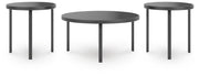 Dorylin Black Table (Set of 3) - T139-13