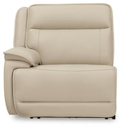 Double Deal Almond 4-Piece Reclining Sectional - U13001S6