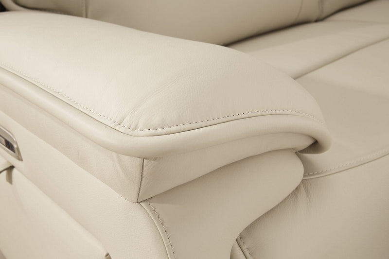 Double Deal Almond 6 - Piece Power Reclining Sectional - Gate FurniturePower Reclining Sectional