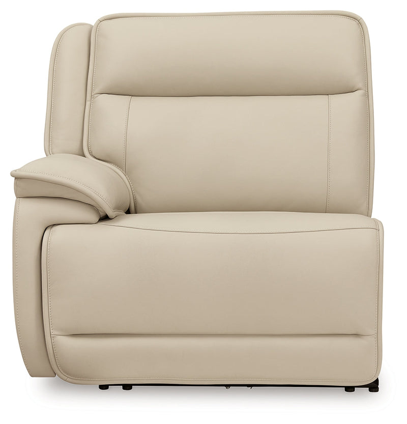Double Deal Almond Left-Arm Facing Power Recliner - U1300158