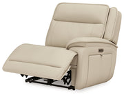 Double Deal Almond Right-Arm Facing Power Recliner - U1300162