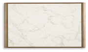 Dovander White/Natural Coffee Table - T1121-1