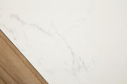 Dovander White/Natural End Table - T1121-3