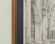 Downyard Black/Beige Wall Art (Set of 2) - A8000548