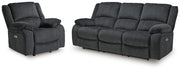Draycoll Power Reclining Sofa and Power Recliner - 76504U11