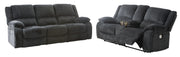 Draycoll Slate Power Reclining Living Room Set - Gate FurnitureLiving Room Set