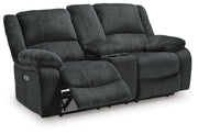 Draycoll Slate Power Reclining Loveseat and Power Recliner - 76504U8