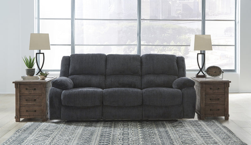 Draycoll Slate Reclining Living Room Set - Gate FurnitureLiving Room Set