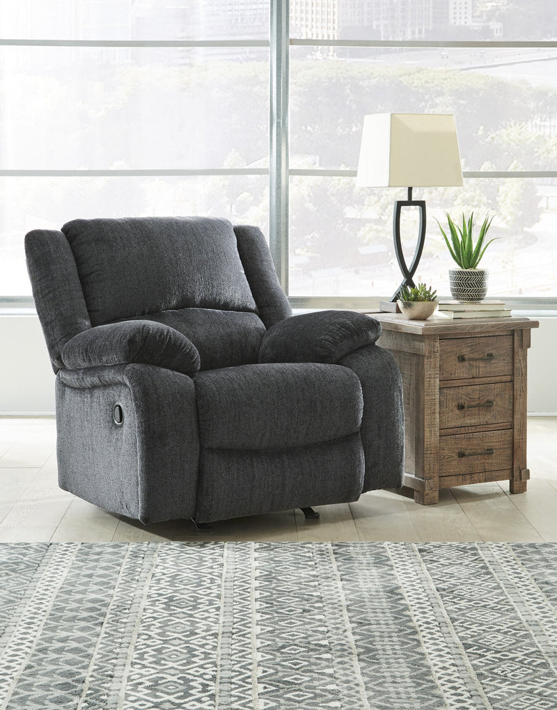 Draycoll Slate Reclining Living Room Set - Gate FurnitureLiving Room Set