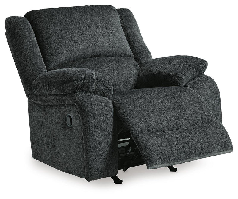 Draycoll Slate Reclining Loveseat and 2 Recliners - 76504U10