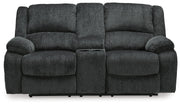Draycoll Slate Reclining Loveseat and 2 Recliners - 76504U10
