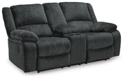 Draycoll Slate Reclining Loveseat and 2 Recliners - 76504U10