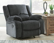 Draycoll Slate Reclining Loveseat with Console and Recliner - 76504U7