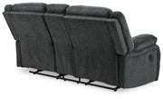 Draycoll Slate Reclining Loveseat with Console and Recliner - 76504U7