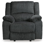 Draycoll Slate Reclining Loveseat with Console and Recliner - 76504U7