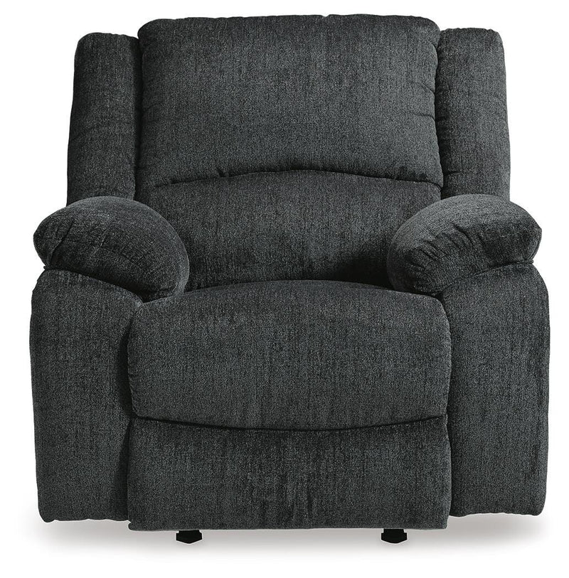Draycoll Slate Reclining Loveseat with Console and Recliner - 76504U7