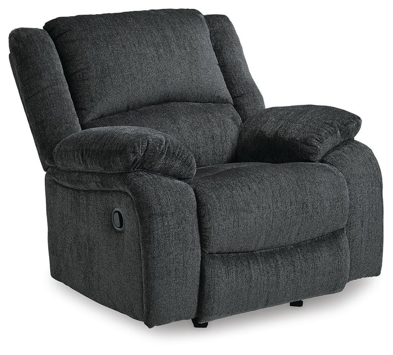 Draycoll Slate Reclining Loveseat with Console and Recliner - 76504U7