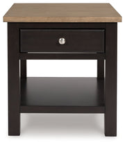 Drazmine Brown End Table - T734-3