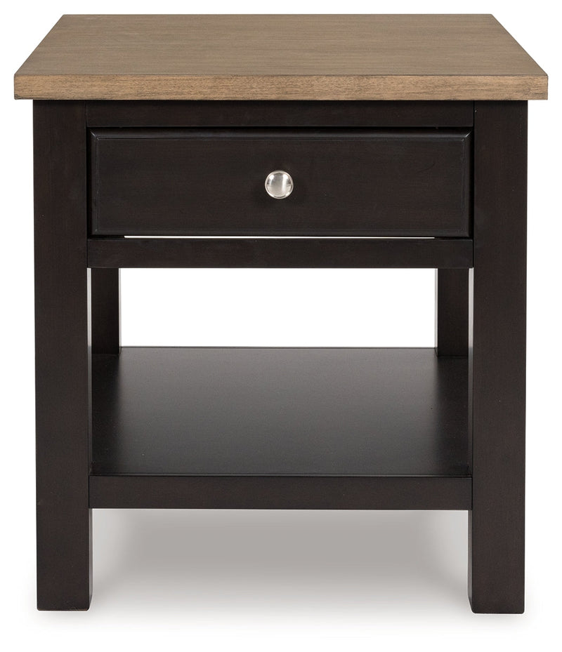 Drazmine Brown End Table - T734-3