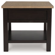 Drazmine Brown End Table - T734-3