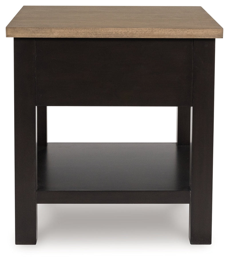 Drazmine Brown End Table - T734-3