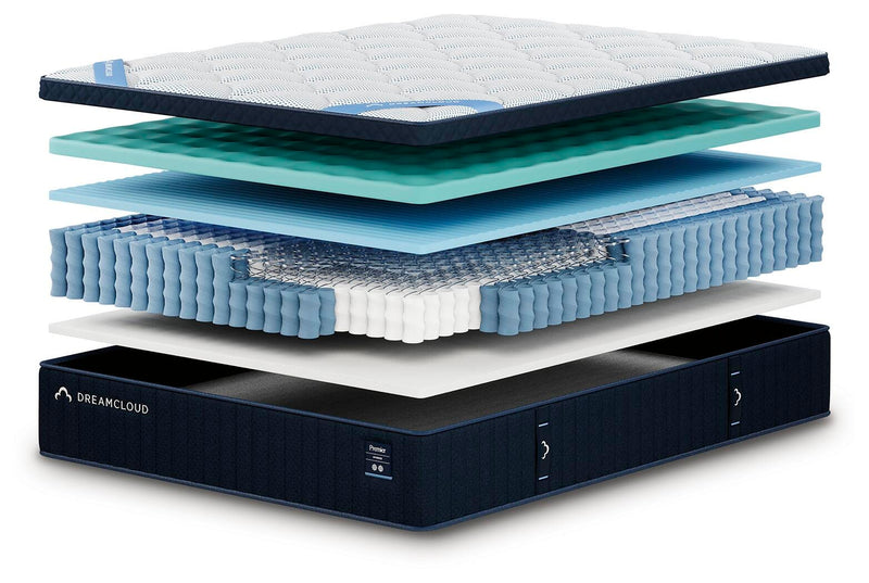 DreamCloud Premier Hybrid White Queen Mattress - M13631