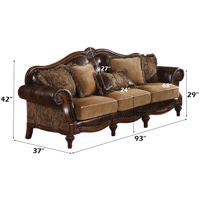 Dreena Sofa W/5 Pillows - 05495