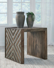 Dreggan Coffee Table with 1 End Table in Brown - PKG020845