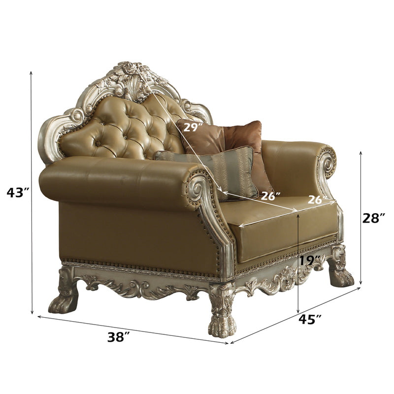 Dresden Chair W/2 Pillows - 53162