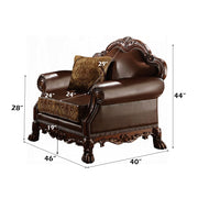 Dresden Chair W/Pillow - 15162