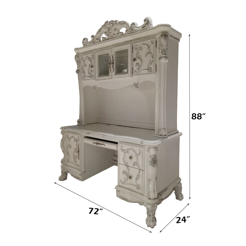 Dresden Computer Desk & Hutch - OF01717