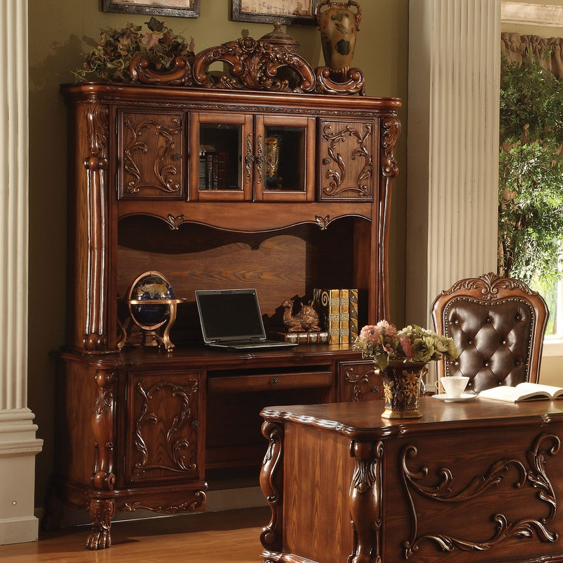 Dresden Executive Computer Desk W/Hutch - 12172