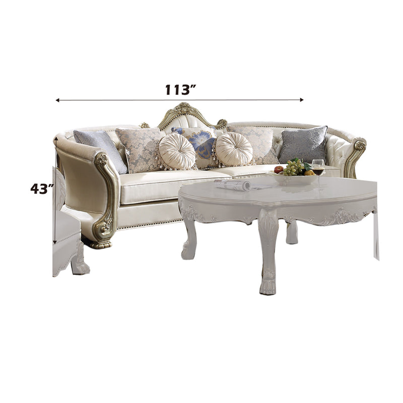 Dresden II Sofa W/7 Pillows - 54875