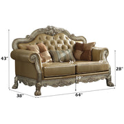 Dresden Loveseat W/3 Pillows - 53161