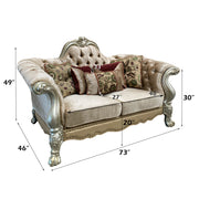 Dresden Loveseat W/5 Pillows - 52091