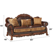 Dresden Sofa W/3 Pillows - 15160
