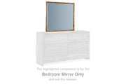 Dressonni Brown Bedroom Mirror - B790-36