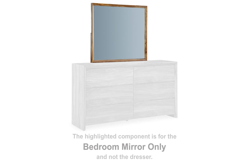 Dressonni Brown Bedroom Mirror - B790-36