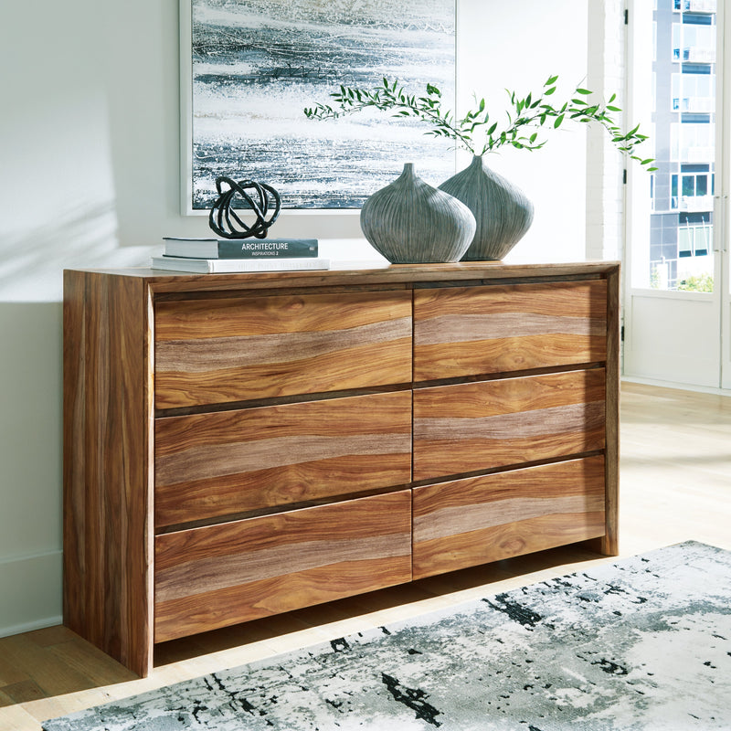 Dressonni Brown Dresser - B790-31
