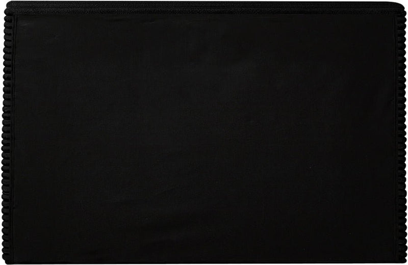 Drew Corduroy Twin Bed (3 Boxes) in Black - Gate FurnitureTwin Bed