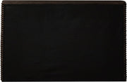 Drew Corduroy Twin Bed (3 Boxes) in Brown - Gate FurnitureTwin Bed