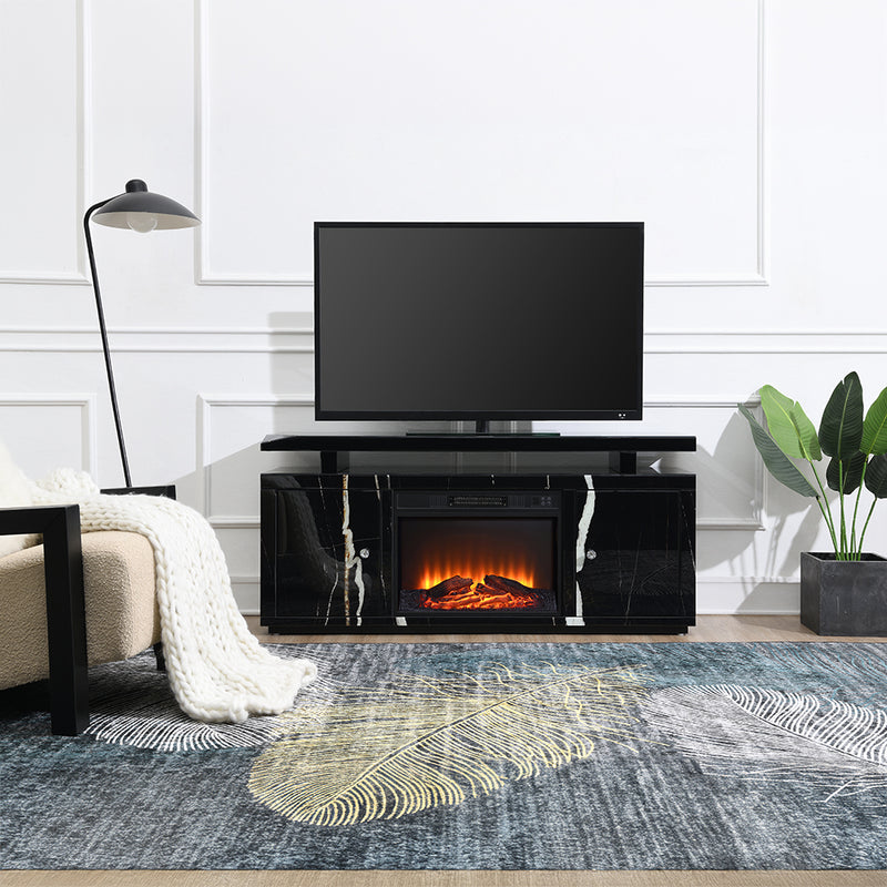Drisana TV Stand w/Fireplace - LV03868
