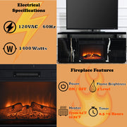 Drisana TV Stand w/Fireplace - LV03868