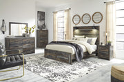Drystan Brown Footboard Storage Bedroom Set - Gate FurnitureBedroom Set