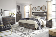 Drystan Brown Footboard Storage Bedroom Set - Gate FurnitureBedroom Set